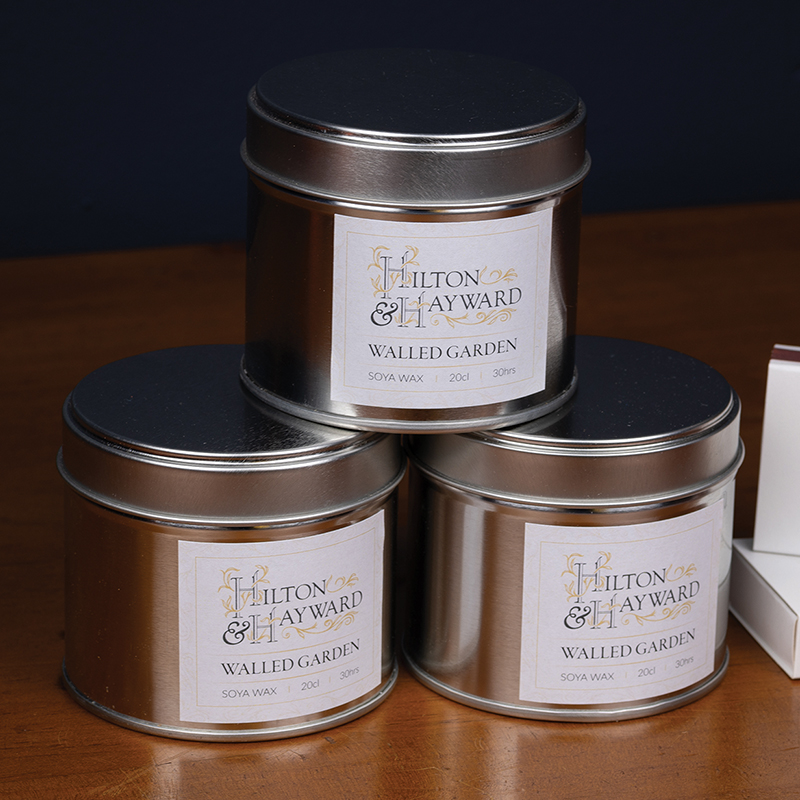 100% Natural Vegan Wax Candles - Walled Garden