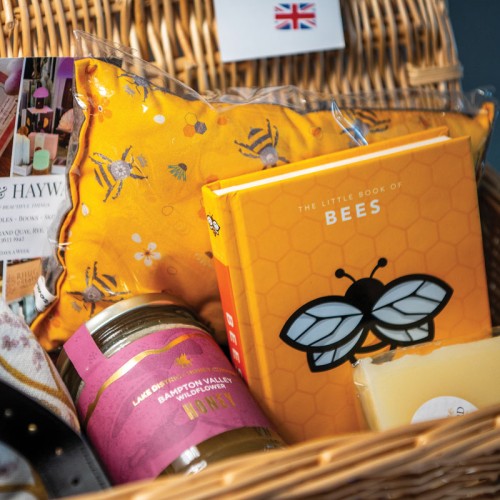 Honey Bee Hamper Basket