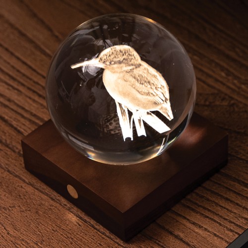 Amber Crystal Night/Desk Lights - Kingfisher