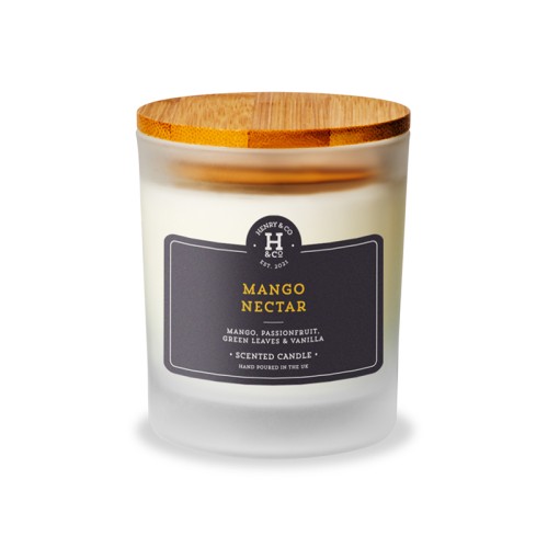 Mango Nectar Scented Candle and Coaster